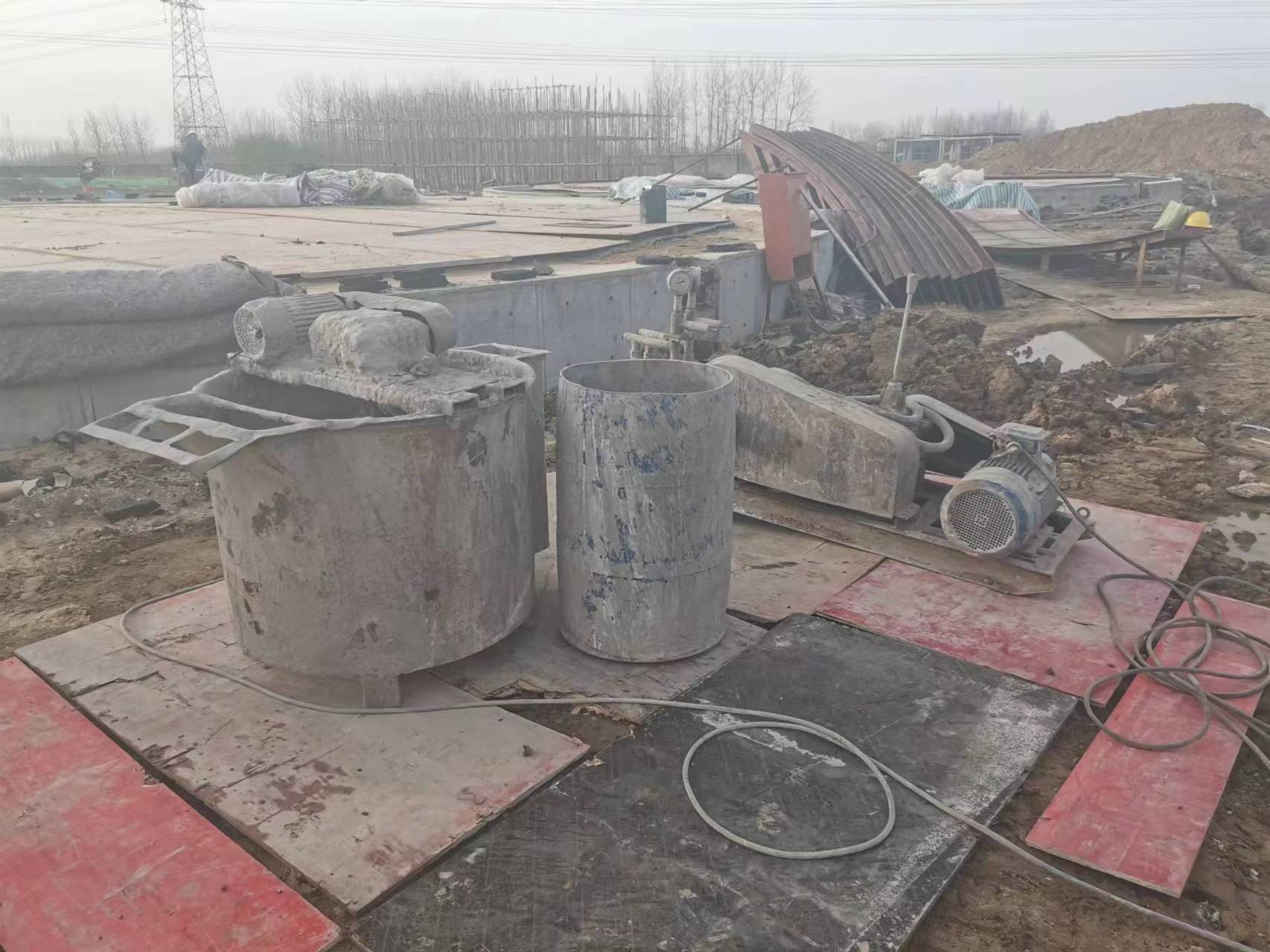 施甸设备基础注浆